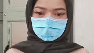 Aracwy Talent Hijabers Nakal Colmek Desah Crotin Susu