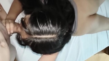 Deepthroat Single Mom Penjilat Biji Kntl Udah Pinter Doi